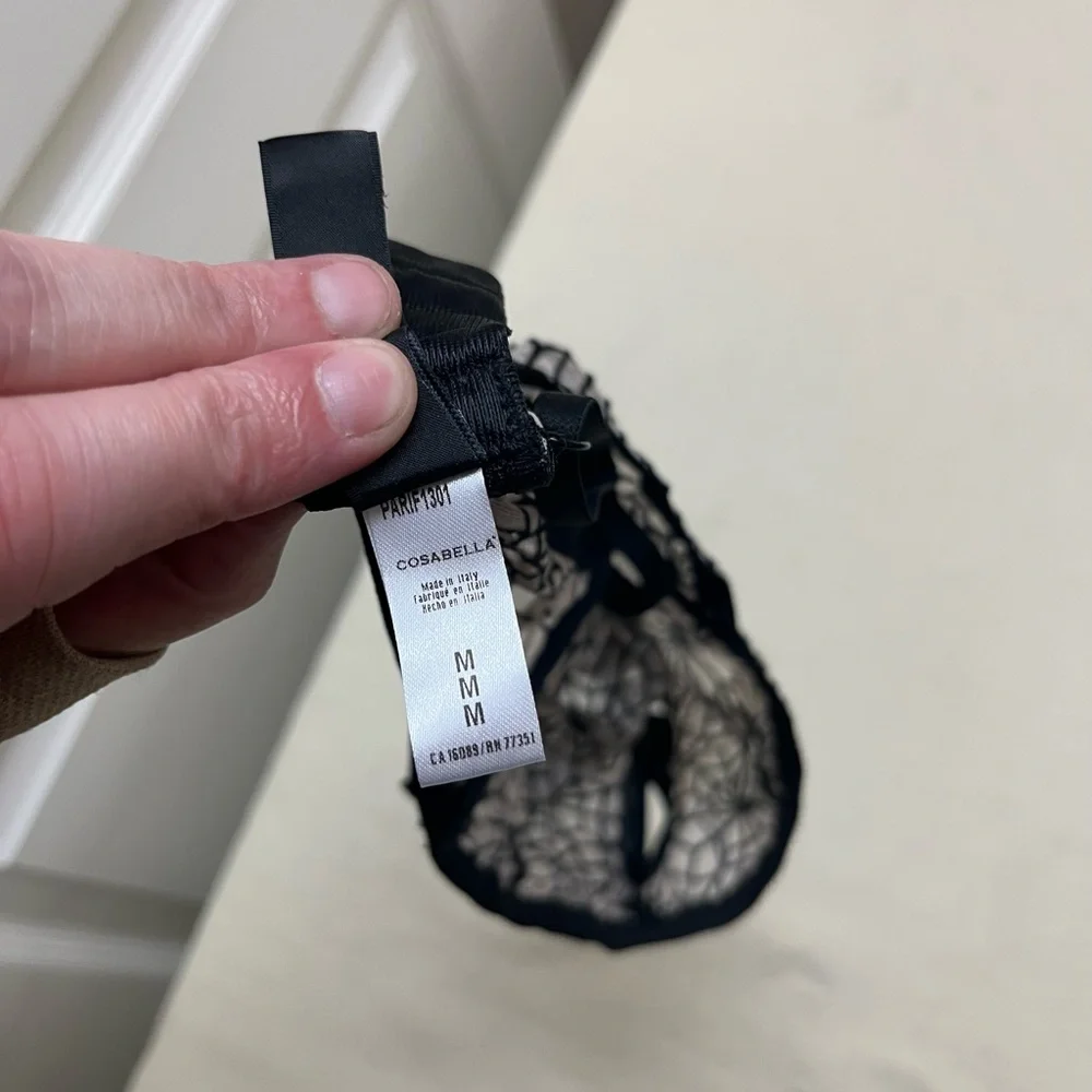 Cosabella M spiderweb Paris Flock Soft Bralette